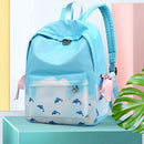 Girls School Bags Children Book Bag Lightweight Backpack Female Blue School