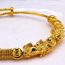 Retro Bangle Ethnic Style Brass Sweet Bracelet Luxury Gifts Birthday Jewelry