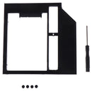 Laptop DVD/CD-ROM 2nd HDD Caddy 9mm 9.5mm 3.0 SATA 2.5" SSD CaseJCAUJ Hn