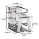 Creative Stainless Steel Toothbrush Holder Wall Suction Bathroom Accessorie