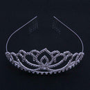 Bride Wedding Headdress Jewelry Crystal Hair Crown Dinner Accessories
