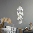 Lace Dream Catcher Feathers Wind Bells Handmade Wall Hanging Wedding Party Decor