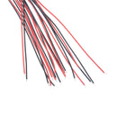 10Pcs Mini Micro PH 2.0mm JST 2-Pin Male Connector Plug Wires Cables 200mm ES