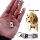 2Pcs/Set Anti-Lost Pet Dog Cat ID Name Address Label Tag Storage Barrel Tube