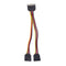 15 Pin Sata Male to 2 Sata Female Power Splitter Y Cable 20cm JR