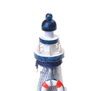 Wooden Nautical Lighthouse Beacon Tower Mediterranean Sea style Decor Crafts