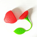 Loose Leaf Tea Infuser Strawberry Mug Cover Teabag Brew Cup