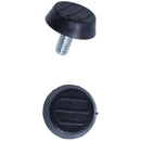 Furniture non-slip adjustable screw on leveling foot M6 thread 10