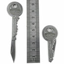 Creative Fold Key Shaped Folding Pocket Key   Metal Self Defense Tool EDC New