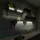 USB Rechargeable LED Wireless Under Cabinet Light Motion Closet H7I9 Light J0M4