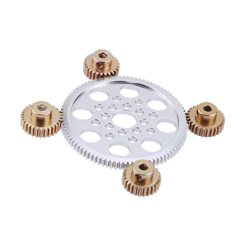 RC 92T Tooth 46mm Motor Gear Set for 1/10 RC Drift Car Climbing Truck Upgrade