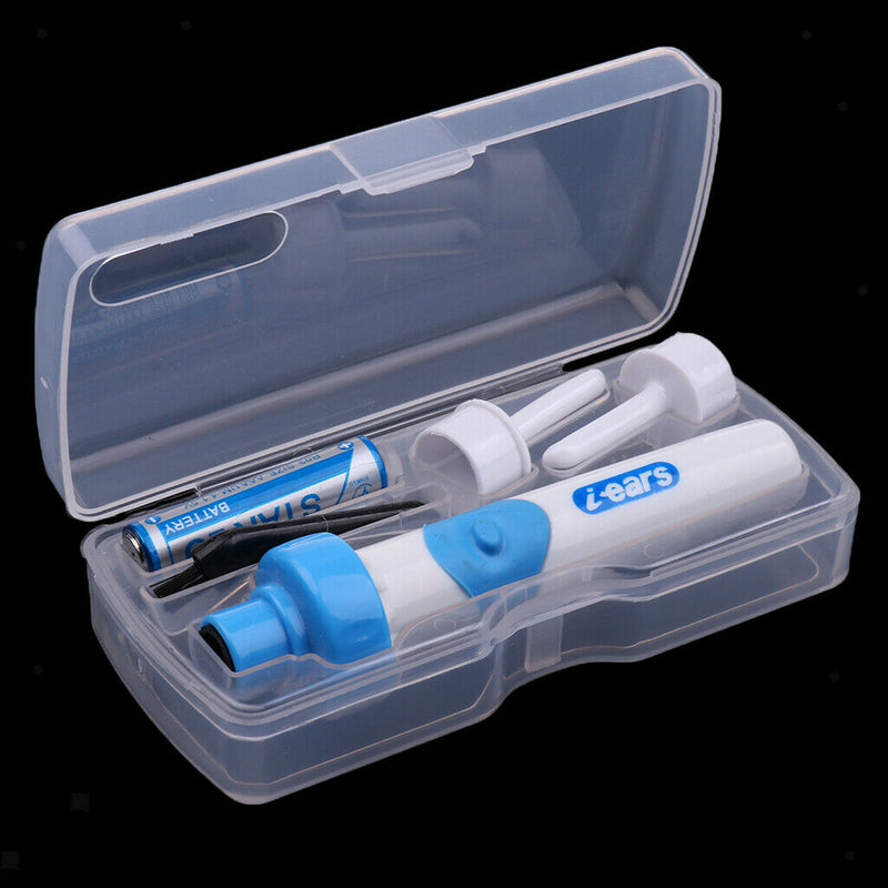 Electric Ear Vacuum Cleaner Wax Dirt Fluid Remover Painless Ear Cleaner