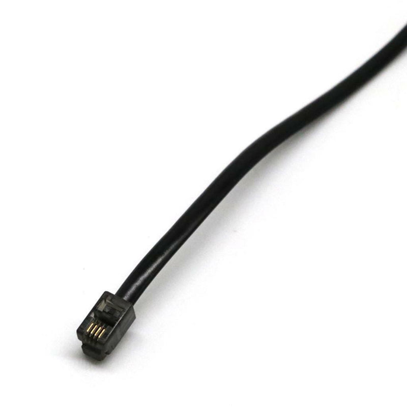 Quick Disconnect to RJ9/10/11 Tel Headset Cable for Meridian Norstar M7208
