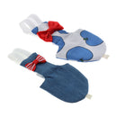 2 Pcs Flexible Cloth Breathable Cockatiel Parrot Bird Diaper Nappy Flight Suit -