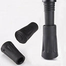 2pcs Rubber Tip End Cap Hammers Hiking Stick Trekking Pole F5V9