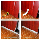Adhesive Under Door Sweep Weather Stripping Rubber Seal Bottom Strip D7P9 T5R5