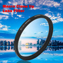 55mm Lens Filter Accessory Kit +1 +2 +4 +10 Close Up Filters for Digital Camera