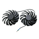 2x Computer PC 4-Pin Graphics Card Fan for MSI GTX1080Ti 1070 1060 RX470
