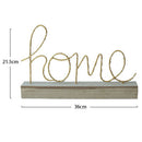 Nordic Home Jewelry Ornaments Bedroom Bedside Led Wood Bottom Love Letters