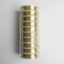 2 Roll 22 Meters Iron Wire Cord for Jewelry Making Craft DIY Headpiece 0.3mm