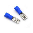 20PCS 0.187" 4.8mm Crimp Terminal Terminator Female Spade Connector Blue â„–[