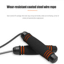2.8m Workout Skipping Rope Fitness Steel Wire Rapid Speed Jumping Rope A