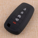 Remote Key Silicone fit for Ford Fusion Mustang F-250 F-550 F150 5 Buttons Shell