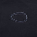 500pcs Clear Ponytail Holder Elastic Rubber Band Hair Ties Ropes Rings A Gw