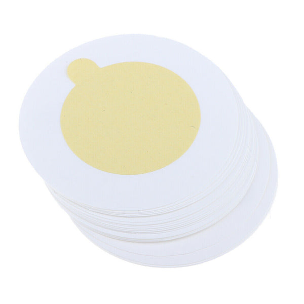 20pcs Eyelash Extension Glue Holder Pads Waterproof 5CM Diameter Lash Adhesive