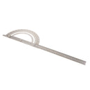 Stainless Steel 0~180 Degree Machinist Protractor Angle Finder Arm Rule (300mm)