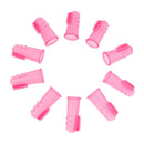 10 Pcs Dog Finger Toothbrush Dental Hygiene Finger Brushes for Dog Cat Pink