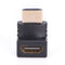 HDMI Male to Female Right Angle Connector Adapter 270Degree Extende 1080P HDTVZ