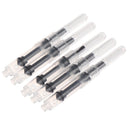 5pcs Fountain Pen Small Black Ink Caliber 2.6 mm Converter pump Cartrid Ew