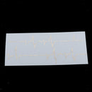 Guitar Stickers Musical Instrument Decoration Stickers ECG Shape