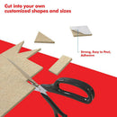 8 Large Self Stick Furniture Felt Sheets 12 Round Felt Pads To Protect HardwW8C5