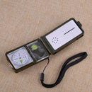 10 in 1 Multifunction Outdoor Survival Military Camping Hiking Compass Tools