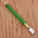 Oil Feed Carbide Tip Glass/Mirror Cutter Cutting Tool fit 3mm Thick,Green