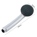 1 Mode Mini Handle Adjustable Chrome ABS Bathroom Rainfall Shower Head A