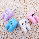 Super Cute Tooth Pattern Pencil Sharpener School Kid's Office Supplies 3C