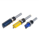 3PCS 1/4 INCH SHANK FLUSH TRIM TRIMMER WORKTOP LAMINATE CUTTER ROUTER BIT