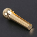 6pcs Guitar Fittings Solid String Pegs Guitar Bridge Pins Pure Copper A
