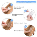 Bunion Corrector Big Toe Straightener with Gel Arch Support for Women and M