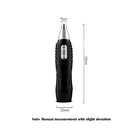 Electric Nose Hair Trimmer Nose and Ear Eyebrow Clippers Nasal X1O2 Water I5Z8