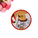 Embroidery Space Astronaut Sloth Patch Sew Iron On Patch Bags Hat Jeans AppliqJR