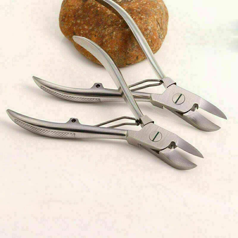 New Stainless Steel Cuticle Nipper Plier Nail Art Clipper Manicure Nice S8E F6O3