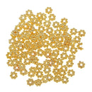 100x Daisy Flower Spacer Beads Necklace DIY Loose Beads Jewelry Making Findings