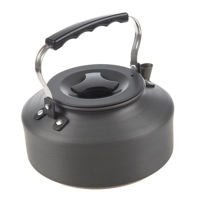 1.1L Portable Ultra-Light Camping Water Kettle Teapot Coffee Pot Ano
