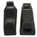 2 Piece Motorcycle Front Rubber Footrest Fits for Yamaha YBR125 All Years