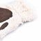 Women Cute Cat Claw Paw Mittens Warm Soft Plush  Fingerless  Bear Cat Gloves Hn