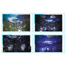Starry Night Light Projector 8 Color Changing USB Rechargable for Baby Kids